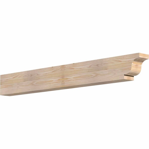 Ekena Millwork Newport Smooth Rafter Tail, Douglas Fir, 3 1/2"W x 6"H x 48"L RFT04X06X48NEW00SDF - main